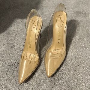 Akira Azalea Wang transparent clear pvc pumps